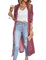Yimoon velvet cardigan for sale  Delivered anywhere in UK