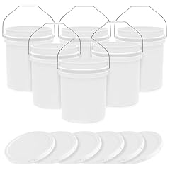 Gallon white bucket for sale  Delivered anywhere in USA 