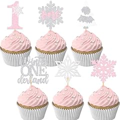 Winter onederland cupcake for sale  Delivered anywhere in UK