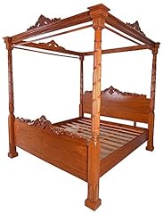 Mahogany bed canopy for sale  Delivered anywhere in UK