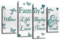 Family quote wall for sale  Delivered anywhere in UK