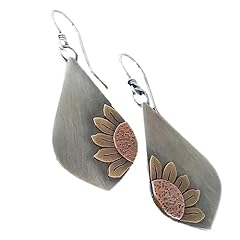 Boho earrings silver for sale  Delivered anywhere in USA 