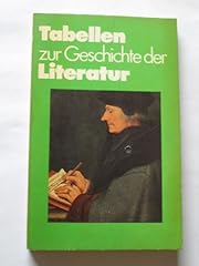 Tabellen zur geschichte d'occasion  Livré partout en France