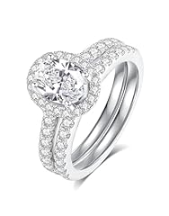 Moissanite bridal ring for sale  Delivered anywhere in USA 