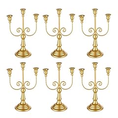 Romadedi candelabra gold for sale  Delivered anywhere in USA 