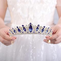 Jwicos crystal tiara for sale  Delivered anywhere in USA 