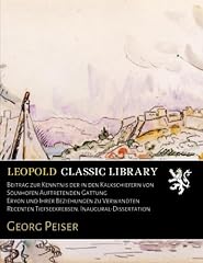 Beitrag zur kenntnis d'occasion  Livré partout en France