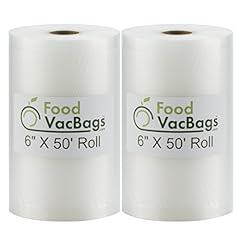 Two rolls foodvacbags for sale  Delivered anywhere in USA 