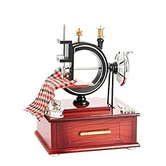 Music Box Retro Hand Crank Sewing Machine Music Box for sale  Delivered anywhere in Canada