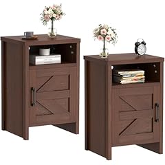 Jummico farmhouse nightstand for sale  Delivered anywhere in USA 