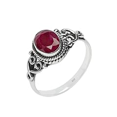 Ruby stone ring for sale  Delivered anywhere in UK