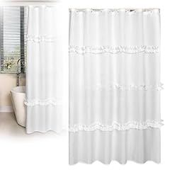 White ruffle shower for sale  Delivered anywhere in UK
