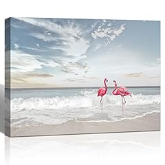 Loomarte flamingo painting for sale  Delivered anywhere in USA 