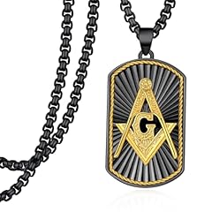 Masonic necklace 925 for sale  Delivered anywhere in USA 