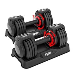 25lbs adjustable dumbbells for sale  Delivered anywhere in USA 