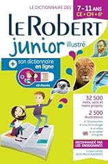 Dictionnaire robert junior d'occasion  Livré partout en France