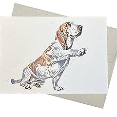 Basset hound greeting for sale  Delivered anywhere in USA 