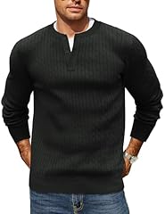 Coofandy men henley for sale  Delivered anywhere in USA 