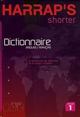 Harrap shorter tome d'occasion  Livré partout en France