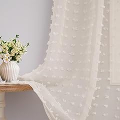 Beige sheer curtains for sale  Delivered anywhere in USA 