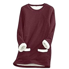 Njkhmcftir fleece tops for sale  Delivered anywhere in USA 