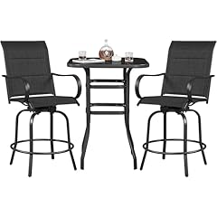 Yaheetech 3pcs patio for sale  Delivered anywhere in USA 