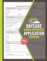 Daycare employment application for sale  Delivered anywhere in USA 