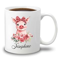 Personalized floral pig for sale  Delivered anywhere in USA 