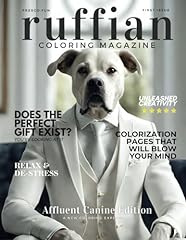 Ruffian coloring magazine for sale  Delivered anywhere in USA 