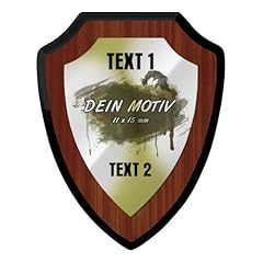 Wappenschild deinem motiv gebraucht kaufen  Wird an jeden Ort in Deutschland