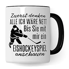 Eishockey tasse geschenkidee gebraucht kaufen  Wird an jeden Ort in Deutschland