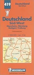Michelin deutschland sud d'occasion  Livré partout en France