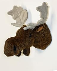 Plush moose head for sale  Delivered anywhere in USA 