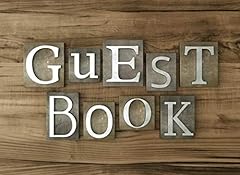 Guest book vintage for sale  Delivered anywhere in UK