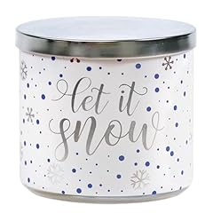 Snowflakes candle let for sale  Delivered anywhere in USA 