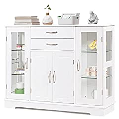 Giantex Sideboard Buffet Server Storage Cabinet W/ for sale  Delivered anywhere in USA 