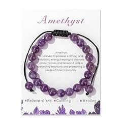 Amethyst bracelet women for sale  Delivered anywhere in USA 