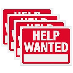 Help wanted signs for sale  Delivered anywhere in USA 