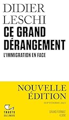 Grand dérangement immigration d'occasion  Livré partout en France