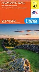 Hadrian wall map for sale  Delivered anywhere in UK