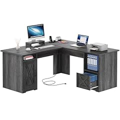 Yitahome shaped desk for sale  Delivered anywhere in USA 