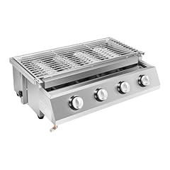 Barbecue gas argento usato  Spedito ovunque in Italia 