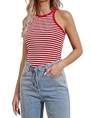 Striped tank top for sale  Delivered anywhere in USA 