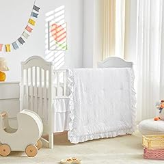 Tufted ruffle crib for sale  Delivered anywhere in USA 