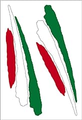 Adesivo bandiera tracce2 usato  Spedito ovunque in Italia 