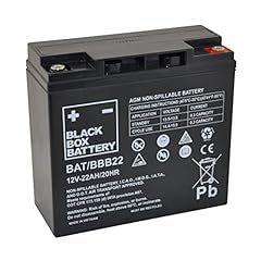 12v 22ah black for sale  Delivered anywhere in UK