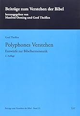 Polyphones verstehen entwürfe gebraucht kaufen  Wird an jeden Ort in Deutschland