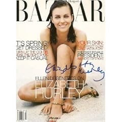Elizabeth hurley signed for sale  Delivered anywhere in USA 