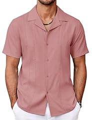 Coofandy guayabera shirts for sale  Delivered anywhere in USA 