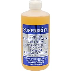 Superbrite rhodium plating for sale  Delivered anywhere in USA 